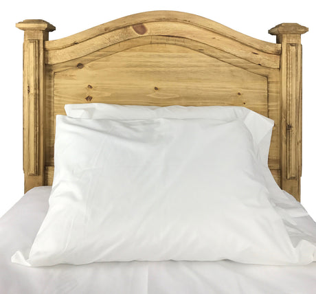 COLIMA Pine Headboard Bed