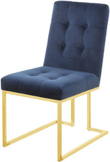 COLLINS Blue and Gold 5 Piece Dining Set