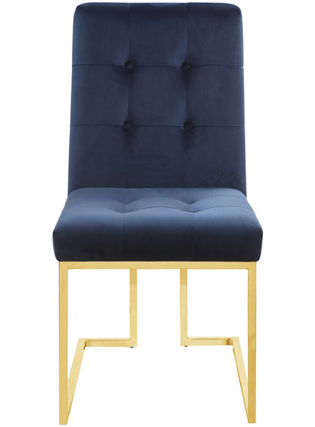 COLLINS Blue and Gold Chair