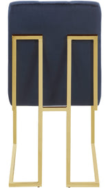 COLLINS Blue and Gold Chair