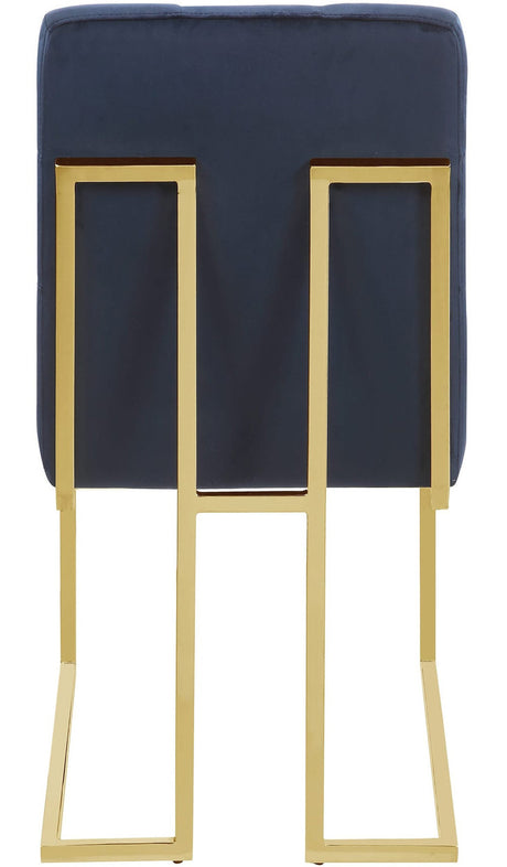 COLLINS Blue and Gold Chair