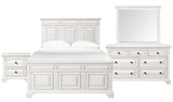 CONROE Off-White 66" Height Bed