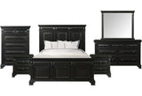 CONROE Black Bedroom Set