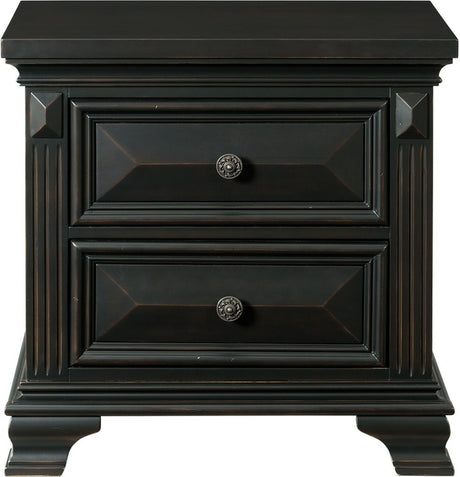 CONROE Black Bedroom Set