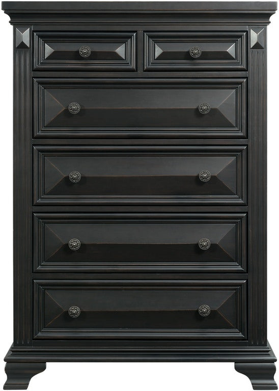 CONROE Black Bedroom Set