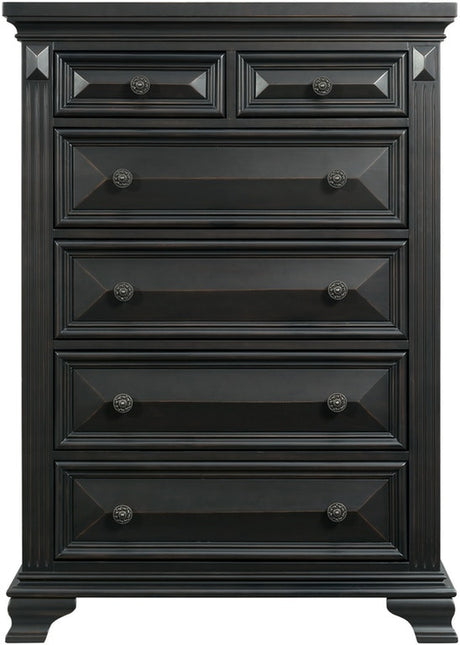 CONROE Black Bedroom Set