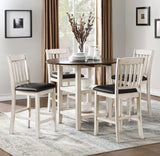 Coral 5-PC Counter Height Dining Set