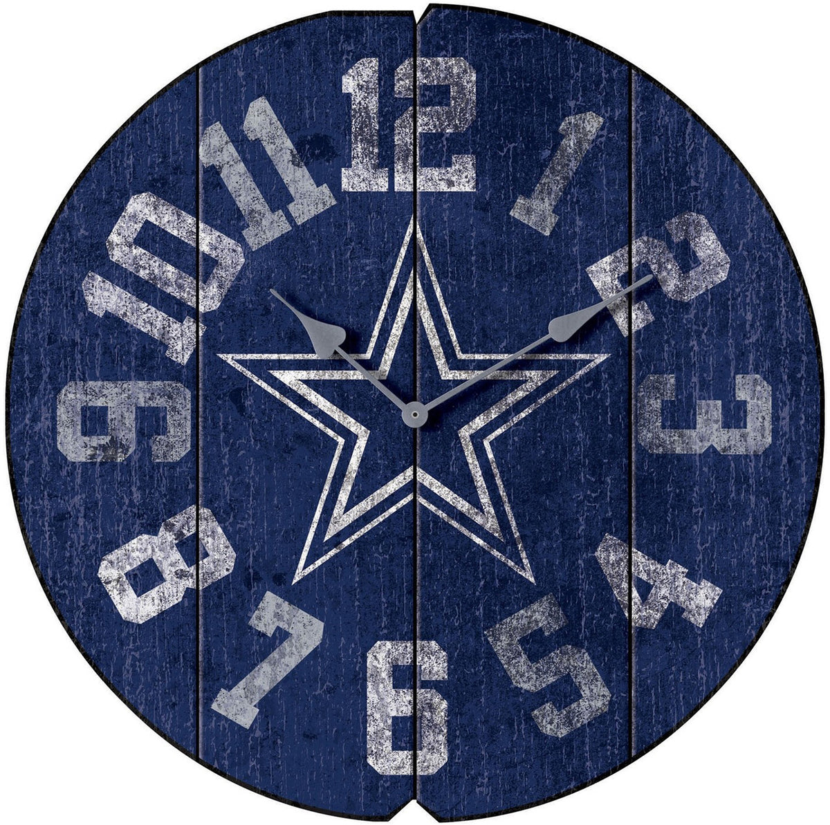 Dallas Cowboys 16" Wide Wall Clock