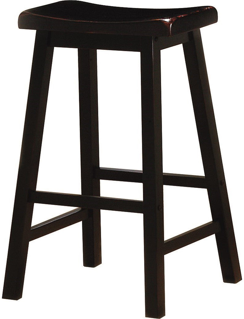CRAMER Black Bar Stool