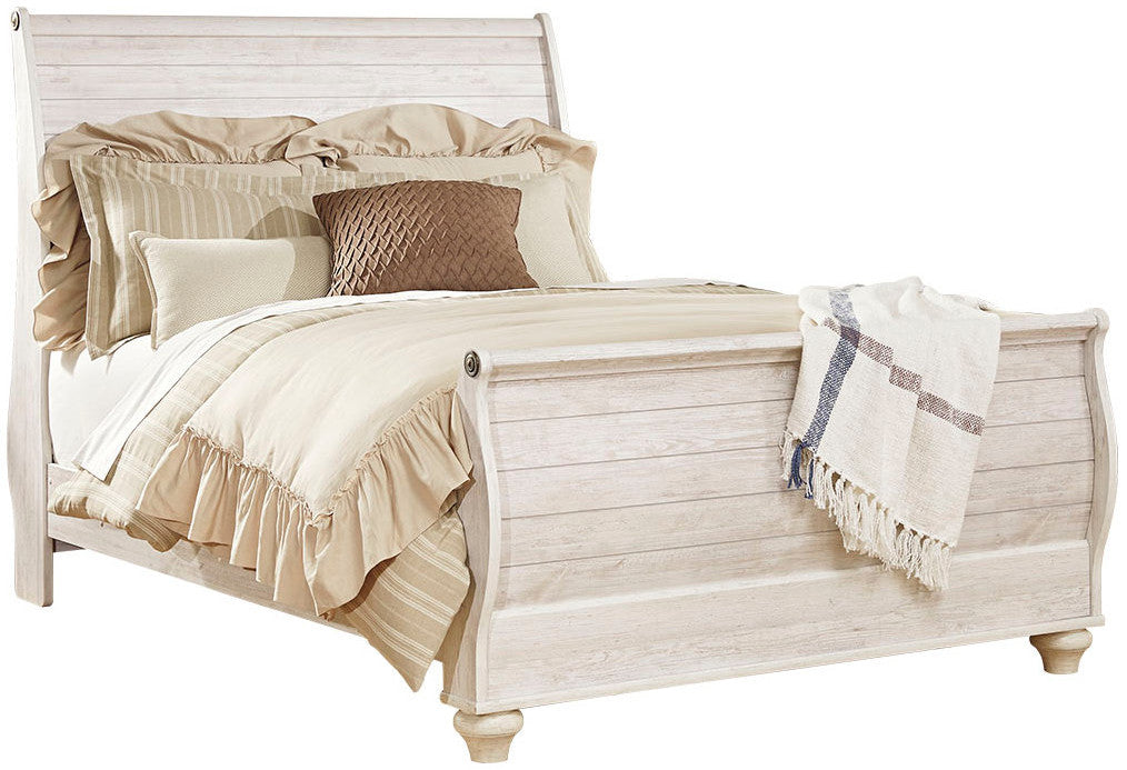 CRESTHILL 54" Height Sleigh Bed