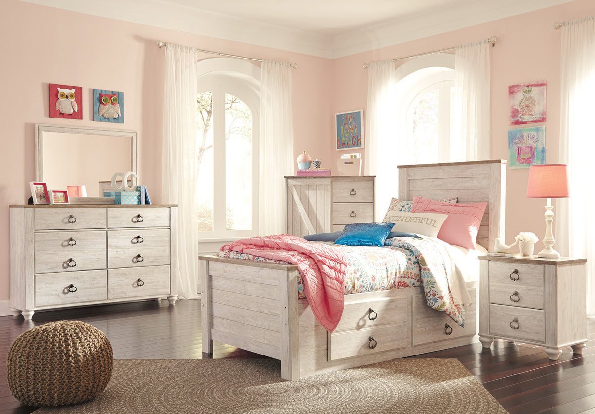 CRESTHILL 40" Wide Dressing Chest with Sliding Door