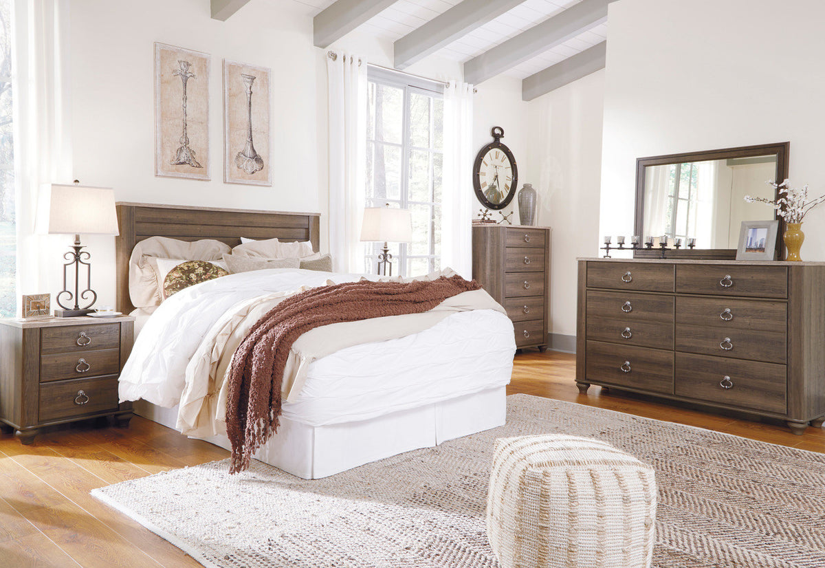 Cresthill Brown Headboard Bedroom