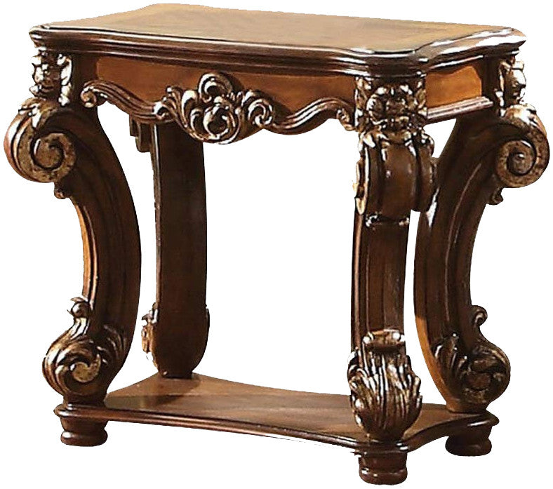 Crownwood Cherry Sidechair Table
