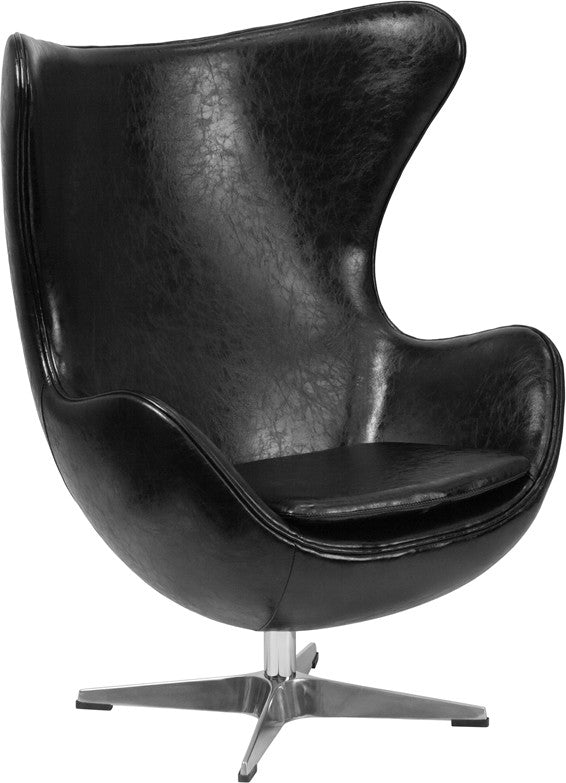 Cruz Black Accent Chair
