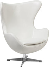 Cruz White Accent Chair