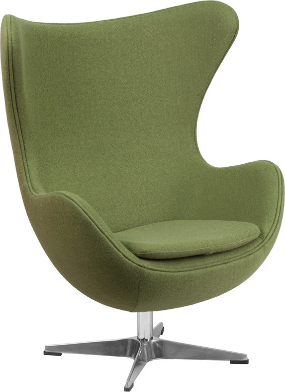 Cruz Green Accent Chair