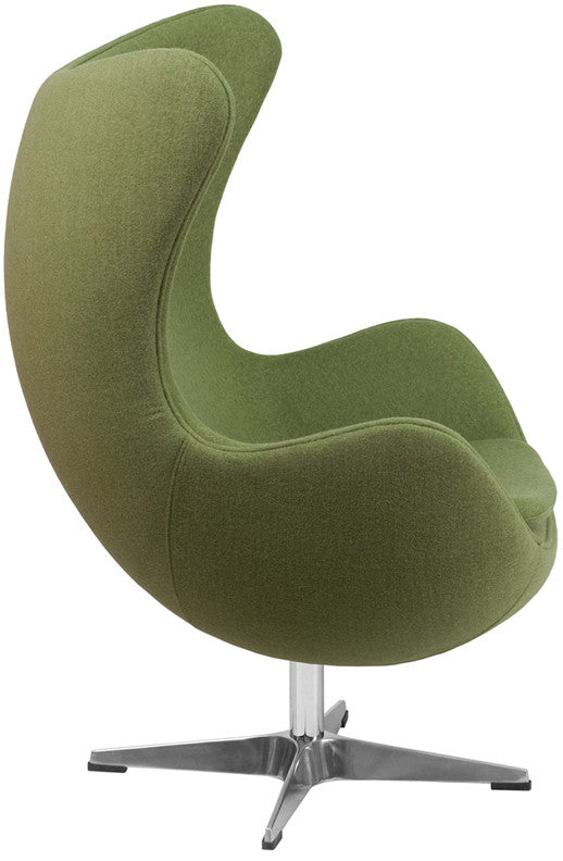 Cruz Green Accent Chair
