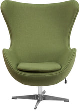 Cruz Green Accent Chair