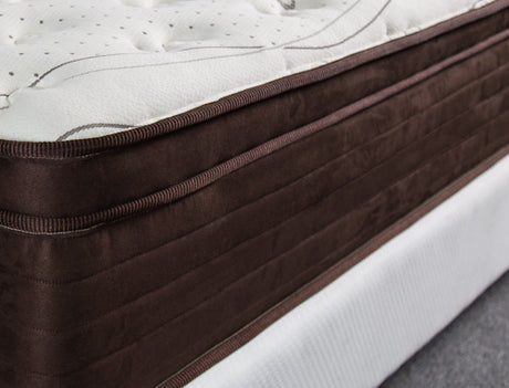 CRYSTAL+ Organic 14 Inch Hybrid Plush Mattress