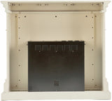 Cullen White Fireplace
