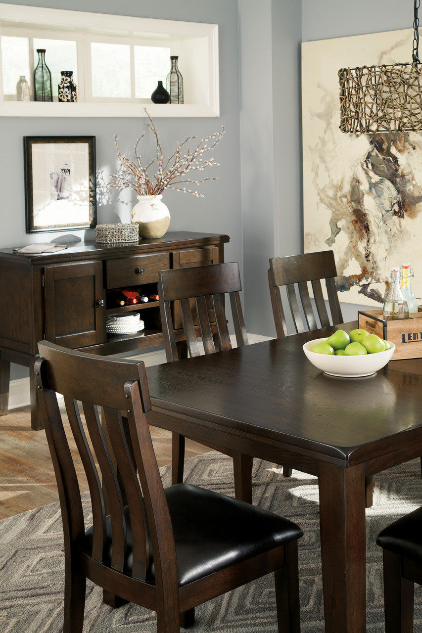 NELA Dark Brown 9 Piece Dining Set