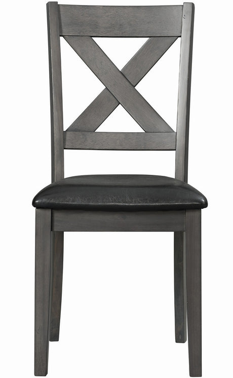 DAMIAN Gray 18" Wide Dining Chair