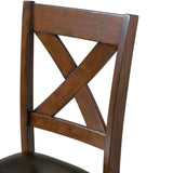 DAMIAN Brown 7 Piece Dining Set