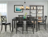 DAMIAN Gray 18" Wide Dining Chair
