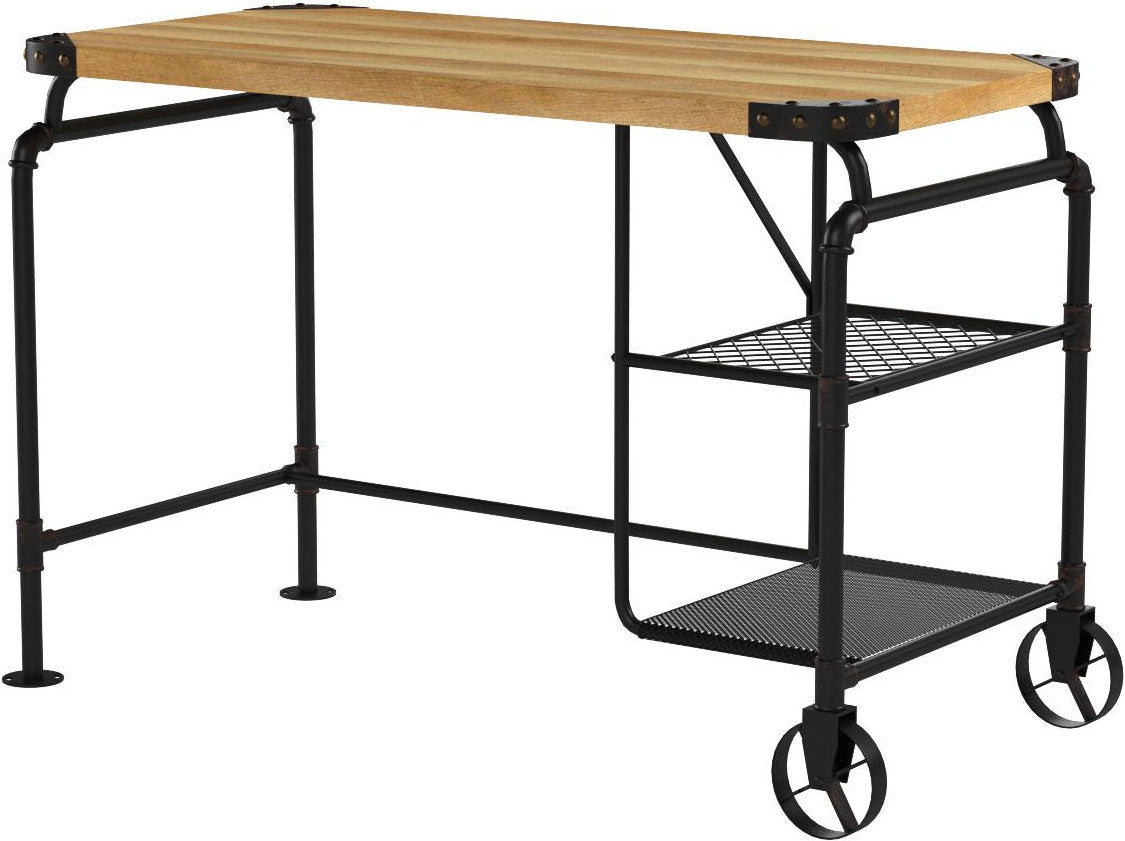 DANELEA Antique Black 47" x 24" Desk