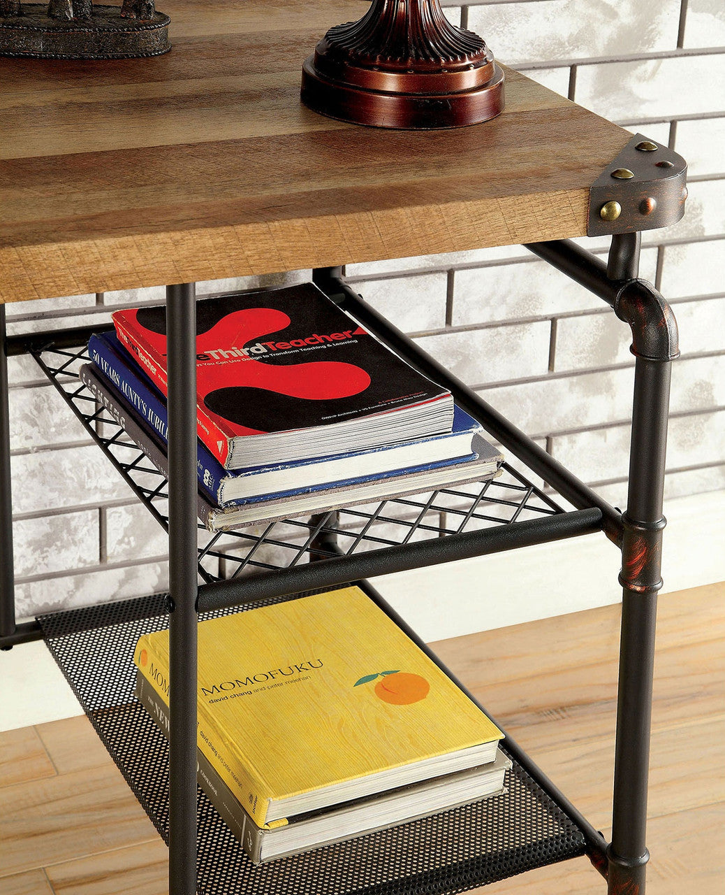 DANELEA Antique Black 47" x 24" Desk