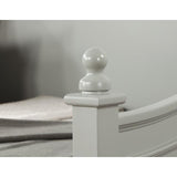 DARIEL Wood Light Gray Daybed