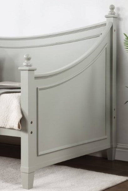 DARIEL Wood Light Gray Daybed with Underbed Storage/Trundle