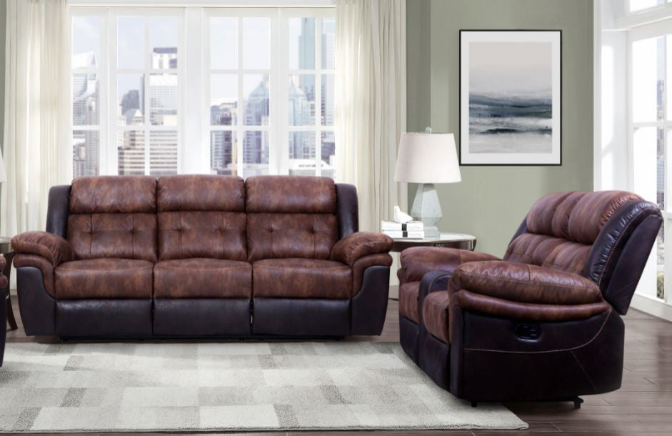 DARIEN Reclining Sofa and Loveseat