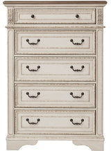 DELREY White 58" Height Chest