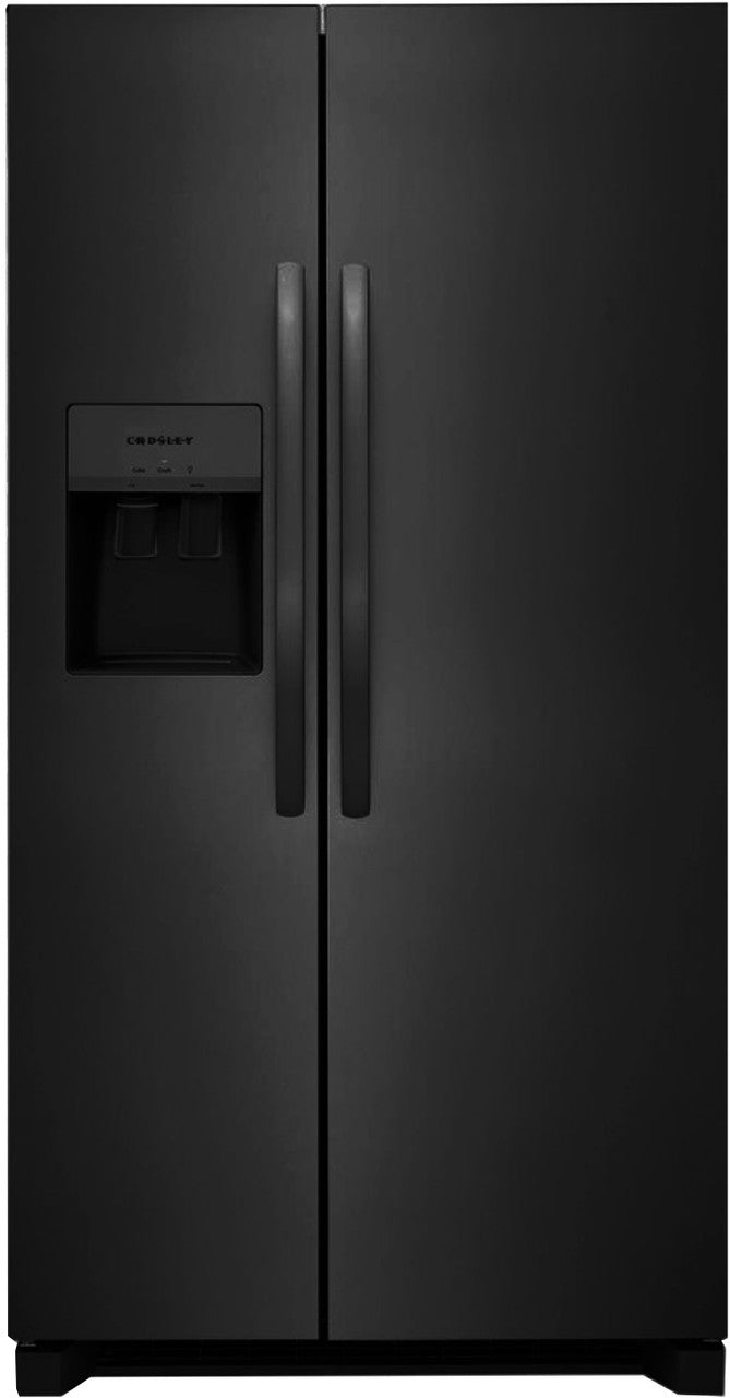 DOIZ S26 Black 26 Cu. Ft. 36" Standard Depth Side by Side Refrigerator with Icemaker