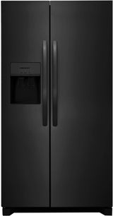 DOIZ S26 Black 26 Cu. Ft. 36" Standard Depth Side by Side Refrigerator with Icemaker
