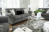 DONTELLE Gray Sofa & Loveseat