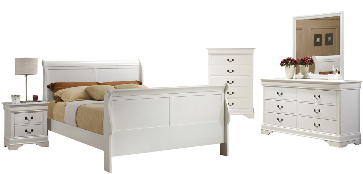 Lafayette White Bedroom Set
