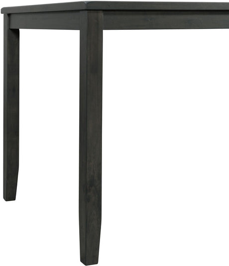 DAMIAN Gray 7 Piece Counter Height Set