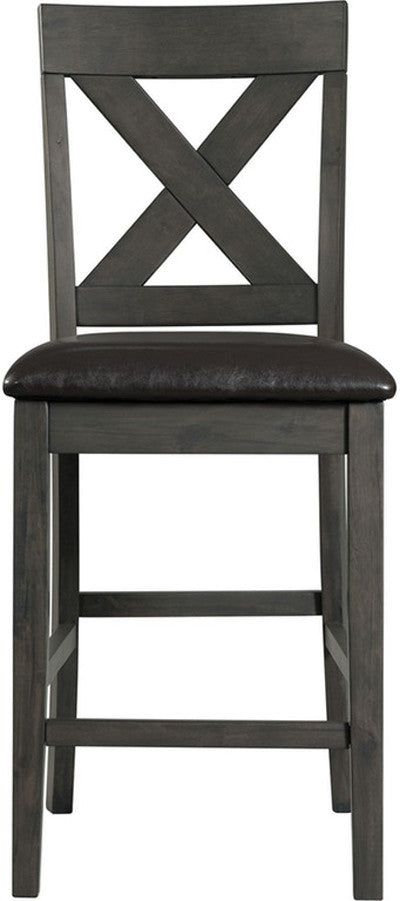 DAMIAN Gray 7 Piece Counter Height Set