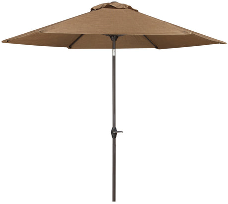 Dan Brown Outdoor Med Umbrella with Base
