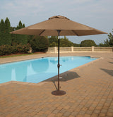 Dan Brown Outdoor Med Umbrella with Base
