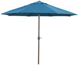Dan Blue Outdoor Med Umbrella with Base