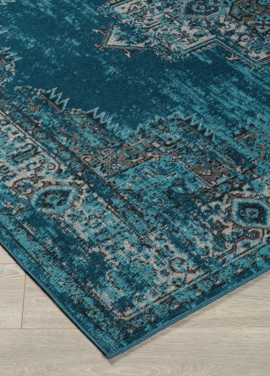 DARLY Teal 8' x 10' Rug