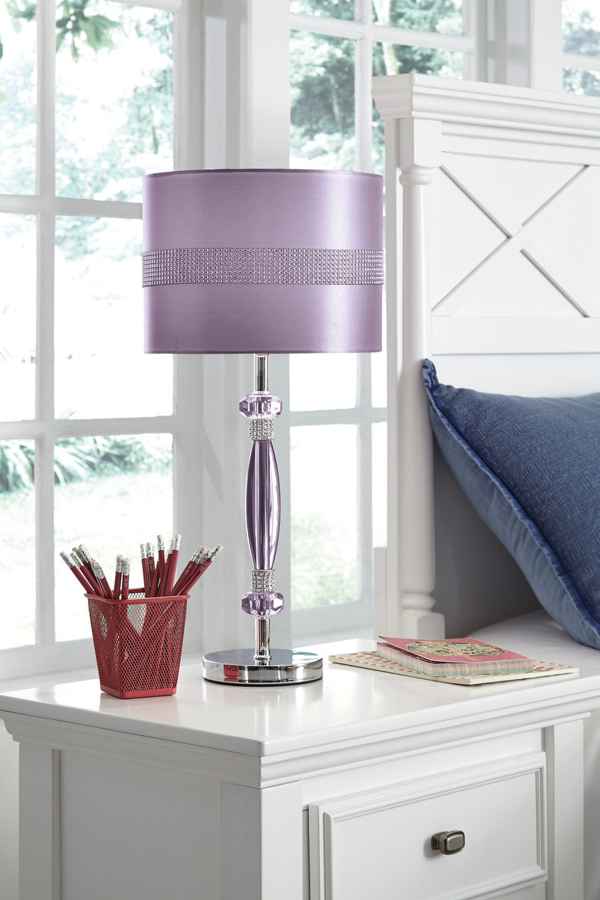 Dazzle Purple Table Lamp