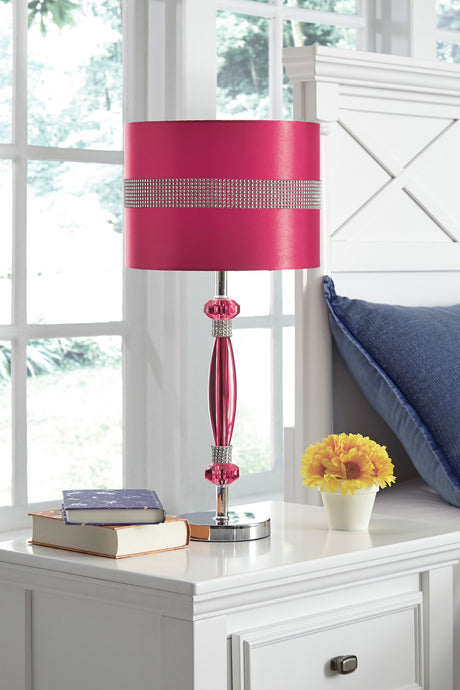 Dazzle Pink Table Lamp