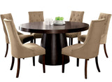 Deborah Wingback 7 Piece Dining Set