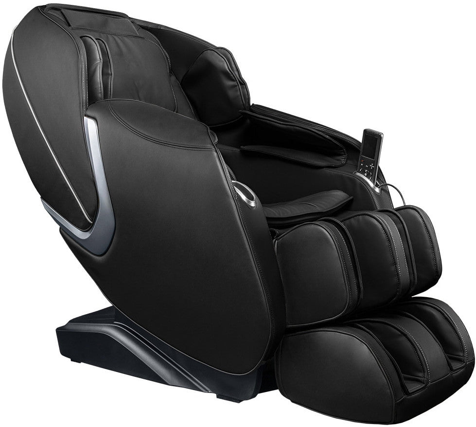 DEIMOS Black SL Track Massage Chair with Foot Roller Massage
