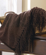 Delia Brown Decorative Throw