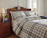 Derick Plaid Comforter Set